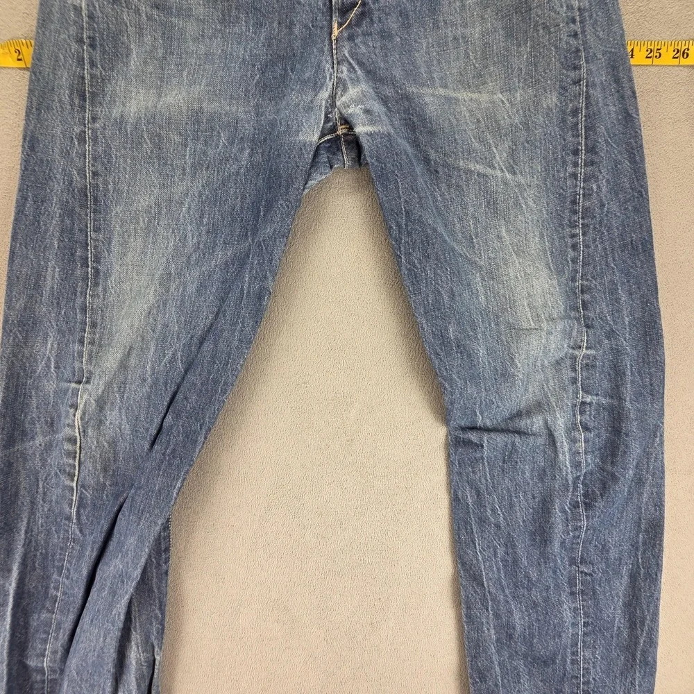 Vintage Levis Engineered Jeans Mens 32x32 Blue Twisted Button Fly Medium Wash